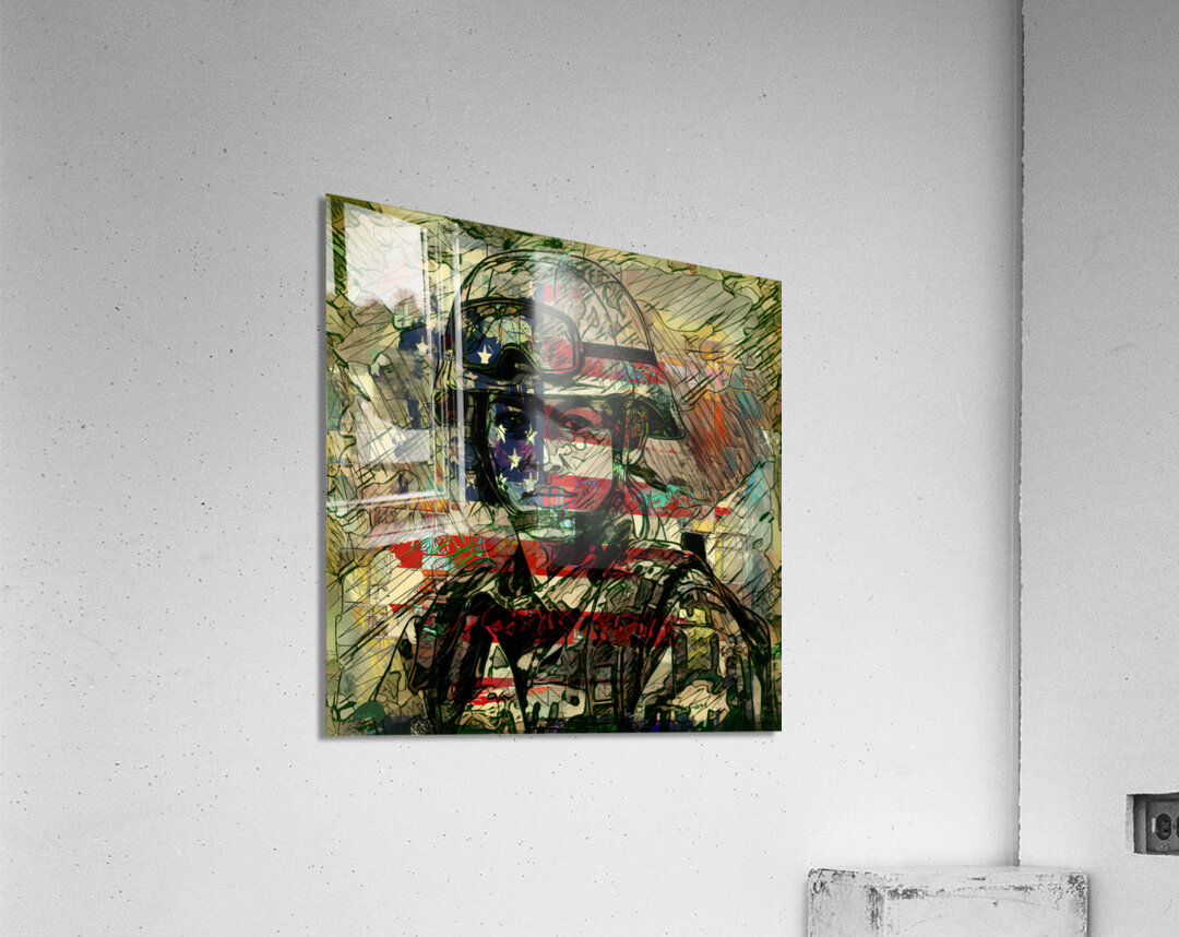 With Her Blood - Exhibit Piece Acrylic Print