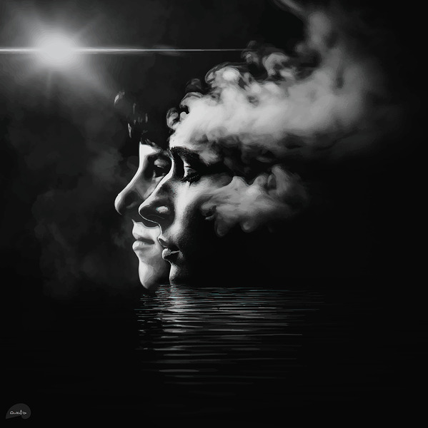 Sundered Self Finding Light - Solo Show - 1 of 5 Print