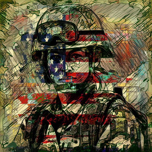 With Her Blood - Exhibit Piece Print