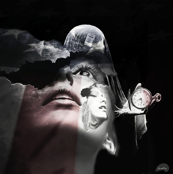 Veiled Remnants of War - Solo Show - 1 of 5 Print