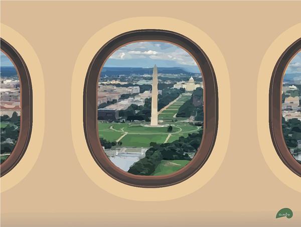 Birdseye - DC - Canada Print