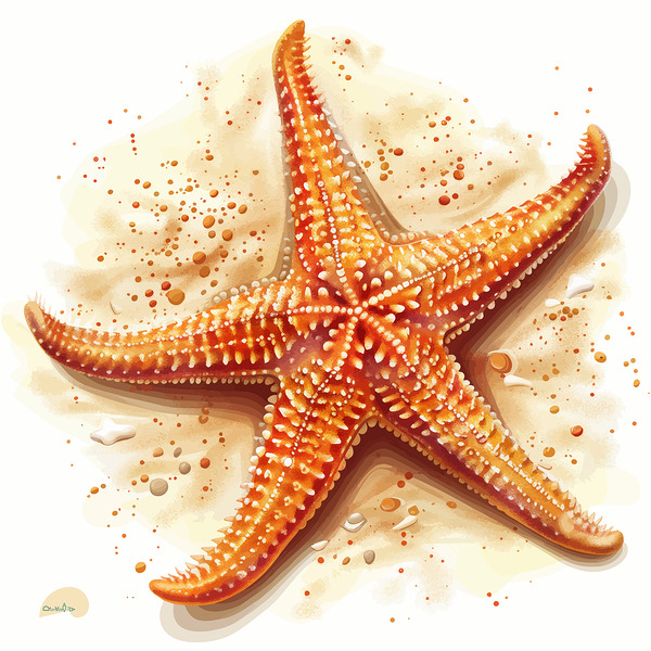 Starfish Solo  Print