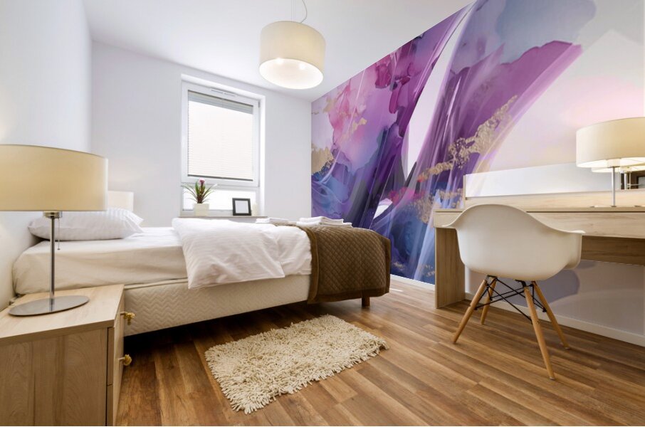 Seraphims Embrace - for Exhibition Mural print