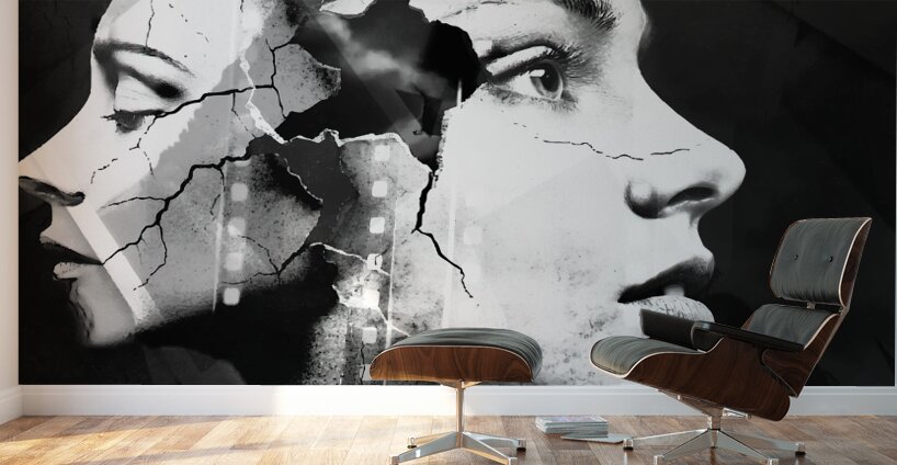 Shattered Silence - Solo Show - 1 of 5 Wall Murals