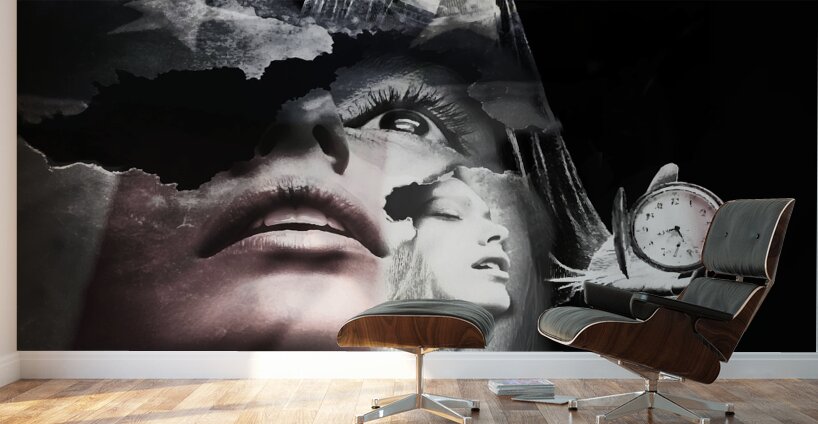 Veiled Remnants of War - Solo Show - 1 of 5 Wall Murals