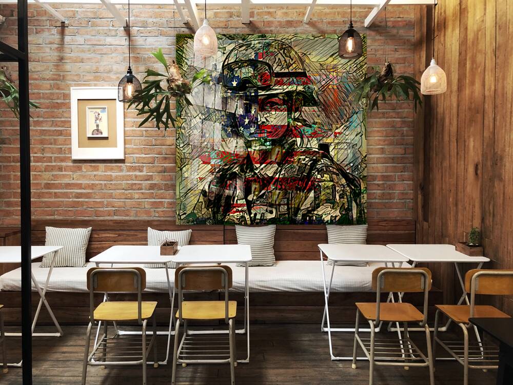 With Her Blood - Exhibit Piece Reproduction